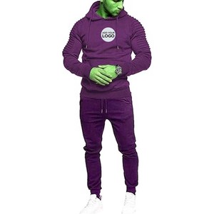 Conjuntos deportivos para hombre, conjuntos de sudadera para hombre, conjuntos deportivos de 2 piezas, conjuntos casuales deportivos para correr, conjuntos de calentamiento con cremallera completa. - Product Image 3