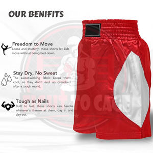 Conjunto de Camiseta sin Mangas y Pantalones Cortos de Boxeo Unisex con Logotipo Personalizado, Ropa Deportiva Transpirable y Elástica para Entrenamiento de Gimnasio, Pantalones Cortos de Muay Thai - Product Image 3