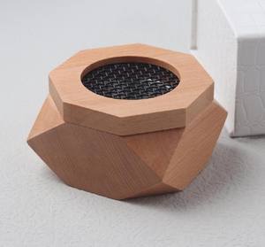 Wooden <b>Oud</b> Incense <b>Burner</b> Decorative Arabic Bakhoor Holder for Aromatic Home Use Aromatherapy Diffuser - Product Image 1