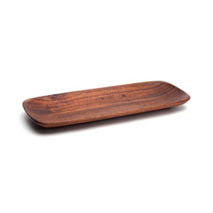 Plateau de service en bois naturel personnalisé sans poignée, forme optimale pour la cuisine, la table, le service du thé et du café - Product Image 4