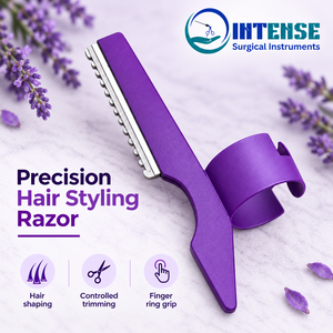 Maquinilla de Afeitar de Precisión Profesional para Depilación, Montada en el Dedo, para Salón de Belleza, Instrumentos Quirúrgicos Intensivos - Product Image 5