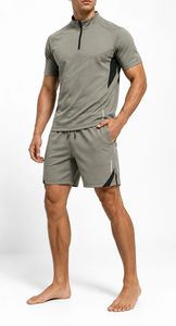 Trajes Deportivos Casuales de Verano para Hombre Hechos a Medida - Ropa Deportiva Ligera, Transpirable y de Secado Rápido de Alta Calidad 100% Poliéster para Gimnasio - Product Image 5