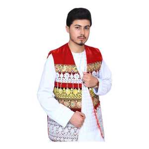 Chaleco Afgano Hecho a Mano para Hombre, Chalecos y Chaquetas Clásicas Bordadas, Ropa Tradicional Formal, Suministro al por Mayor, Servicios OEM - Product Image 6