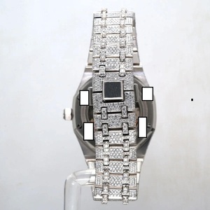 Luxury Men Stainless Steel Watch Round Case Analog Quartz <b>Chronograph</b> Sapphire Crystal Dial Folding Clasp - Product Image 5