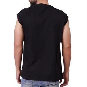 เสื้อกล้ามผู้ชายสุดเท่ ผ้าระบายอากาศพรีเมียม ทรงพอดีตัว เหมาะสำหรับการฝึกซ้อมกีฬาในฤดูร้อน เสื้อแฟชั่นแขนกุดสำหรับผู้ค้าส่ง - Product Image 2