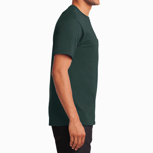 Camiseta de Bolsillo Personalizada para Hombre, Suave, 100% Algodón, Informal, Fabricante de Marca Privada, Corte Regular, Color Sólido, Jersey - Product Image 5