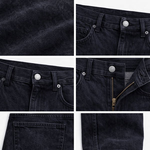 Pantalones Vaqueros de Algodón 100% Ecológicos, Corte Regular, Multibolsillos, Estilo Casual Elegante, para Hombre, con Elasticidad Media, Nuevo Diseño - Product Image 5