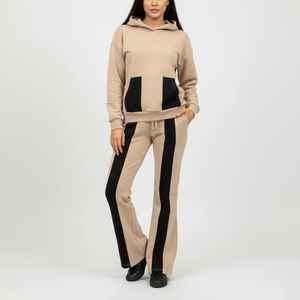 Conjunto Deportivo de Dos Piezas para Mujer, Estilo Informal, 100% Algodón, de Primera Calidad, Talla Grande - Product Image 4