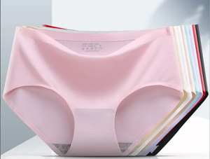 Culottes pour femmes personnalisées, respirantes, anti-plis, anti-boulochage, usine OEM, lingerie en tricot fin sans couture, vente en gros - Product Image 3
