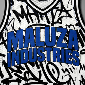 Uniforme de Baloncesto MALUZA Estampado y Transpirable, Conjunto de Jersey de Malla Personalizado, Estilo Urbano, Tendencia USA Europa, Corte Ajustado 2026 Drop Pro - Product Image 3