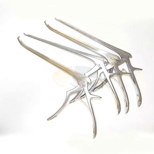 ชุดเครื่องมือผ่าตัดกระดูกสแตนเลสสตีล Ruggles Kerrison Rongeurs สำหรับการตัดกระดูก 4 ชิ้น ชุดสำหรับศัลยกรรมประสาทและกระดูกสันหลัง - Product Image 1
