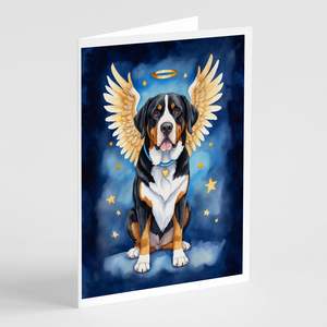 Lunatique A7 taille 5x7 cartes vierges plus grande pour chien de montagne suisse mon ange carte de voeux Pack 8 comprend des enveloppes - Product Image 1