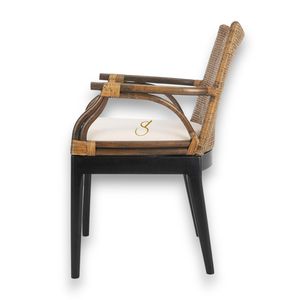 Eco-Luxe Modern Rattan <b>Armchair</b> - Product Image 3