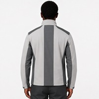Chaqueta Softshell con Capucha para Hombre de Alta Calidad, Impermeable, Cortavientos, Abrigo Largo y Delgado para Invierno, Fabricada con Tela de Nailon, Bordado Personalizado OEM