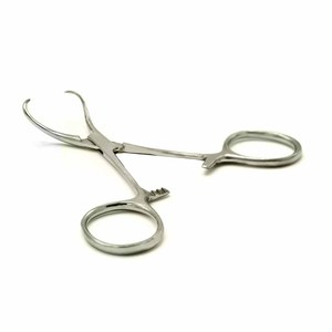 Pinzas para Toallas Profesionales de Acero Inoxidable Alemán, Certificación CE Clase I, Pinzas para Drapeado de Toallas para Uso en Cirugía General - Product Image 2