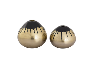 Venta al por mayor de jarrones de jengibre de lujo para plantas, hechos a mano en hierro, de diseño artístico y personalizado, estilo costero, para decoración del hogar. - Product Image 2