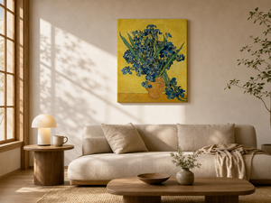 Pintura al Óleo sobre Lienzo de Rosas de <span class=keywords><strong>Van</strong></span> <span class=keywords><strong>Gogh</strong></span> Pintada a Mano, Arte Floral Impresionista Moderno para Decoración del Hogar - Product Image 4