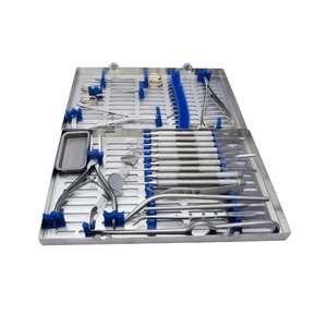 Kit chirurgical manuel pour implant dentaire, tunnelisation, préservation tissulaire, rehaussement de sinus, greffe osseuse, réutilisable, autoclavable, en acier inoxydable CEDe - Product Image 2