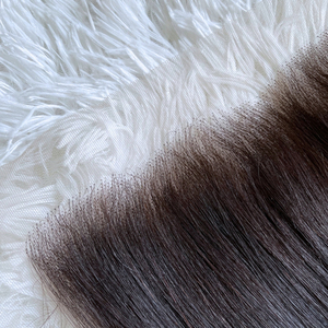 Top1 ฤดูร้อนต้องมีสีหนึ่งผู้บริจาคกระจกกระดูกตรง 100% วิกผมดิบเวียดนามบริสุทธิ์ต่อผมธรรมชาติ HD วิกผมลูกไม้ - Product Image 1