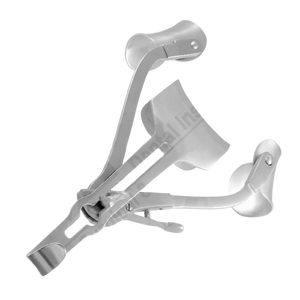 Écarteur abdominal droit manuel en acier inoxydable RICARD 300 mm, instrument chirurgical réutilisable certifié CE - Product Image 1