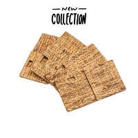 Maison de luxe en rotin pour animaux de compagnie (HMT 12.810) chenil artisanal pour chien avec espace de salon meilleure vente maison de chien naturelle au Vietnam