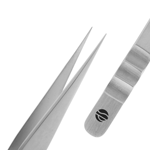 Eyelash Tweezers Thumb Handle Lash <b>Tools</b> Stainless Steel Anti-Magnetic Lightweight Durable Customization Available Stahlmann Pro - Product Image 3