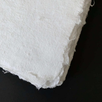 Grand carnet artisanal avec papier en coton blanc, carnet de croquis bio, carnet de scrapbooking, carnet vierge, cadeau pour artiste, provenance Inde