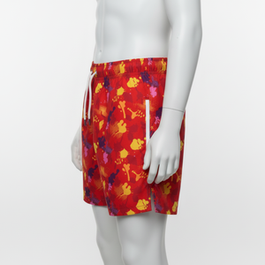 <b>Men</b> High Quality Custom Logo OEM Service Breathable Quick Dry Board Shorts Solid Pattern Sublimation Printed Swim <b>Trunks</b> - Product Image 4