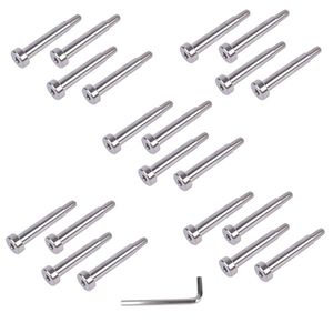 T316 20pcs Stainless Steel <b>Fastener</b> Kit with Wrench for 3/16\" Wire Rope Cables" - Product Image 2