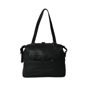 Bolso de mano de estilo clásico hecho a mano, bolso de hombro de cuero genuino, colección de verano de estilo británico, el mejor proveedor indio - Product Image 5