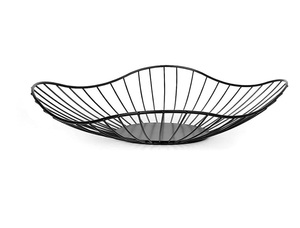 Modern Double Layer Wire Mesh Eco Friendly Durable Iron Round Portable Movable <b>Storage</b> Basket <b>Fruit</b> Rack Kitchen Organizer Use - Product Image 6