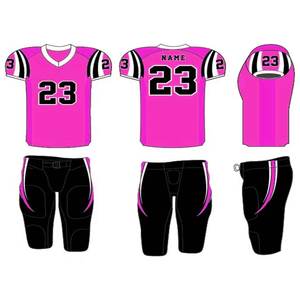 Nouveauté, vêtements de sport unisexes, uniformes de football américain personnalisés, vêtements d'équipe, ensemble d'uniformes de football, 100% polyester, grande taille - Product Image 1