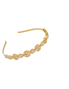 Bandeau de cheveux élégant fait à la main bijoux de mode pour les femmes mariée fête de mariage Festival concepteur ethnique traditionnel vendeur en gros - Product Image 1