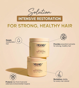 Tratamiento Capilar de Marca Privada, Fórmula Nutritiva de Reparación Profunda, Natural y No Grasosa - Product Image 1