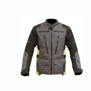 Blouson de moto réfléchissant personnalisé pour l'automne, en textile respirant, entièrement zippé, pour la sécurité - Product Image 5