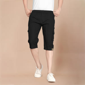 Pantalones Cortos Cargo de Verano para Hombre, Ligeros, Transpirables, Corte Regular, Múltiples Bolsillos, Pantalones Cortos Casuales de Playa, Venta al por Mayor, Pantalones Cortos con Logotipo Personalizado - Product Image 3