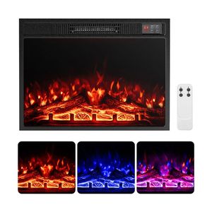 Caminetto Elettrico da Incasso da 23 Pollici con Fiamma LED, Telecomando e Colore della Fiamma Regolabile - Product Image 4