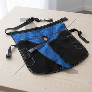 Delantal de Herrador y Pantalones Largos de Cuero Genuino Personalizables con Costuras Reforzadas Duraderas, Cierre de Hebilla y Bolsillos Especiales para Herramientas - Product Image 5