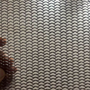 Corrosion Resistant Galvanized Perforated Metal <b>Sheet</b> Diamond Hole <b>Mesh</b> Roll For Industrial Security Fence Safety Partition Use - Product Image 1