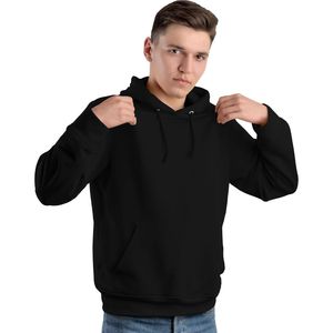 Sweat-shirt à capuche en polaire pour homme, décontracté, avec poche - Product Image 2