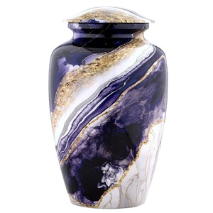 Modern Large Metal Cremation Urn for Human Ashes, Handmade Matte Finish <b>Memorial</b> Urn <b>Vase</b>, Custom Capacity Funeral Ashes Holder - Product Image 6