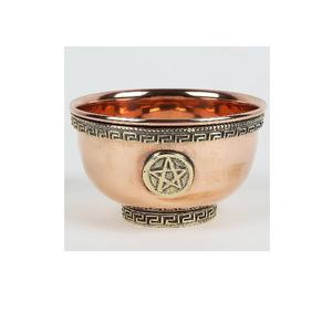 ชามเสิร์ฟอาหารทรงกลมทองเหลืองโบราณแบบตอกลาย ดีไซน์สวยงาม ชามเสิร์ฟอาหารทรงกลมสำหรับตกแต่งเคาน์เตอร์ครัวและงานปาร์ตี้ - Product Image 4