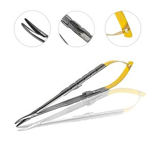 Pinza Portaagujas Manual de Acero Inoxidable con Certificación CE ISO, Instrumento Quirúrgico para Sutura, para Kit de Primeros Auxilios Hospitalario - Product Image 3