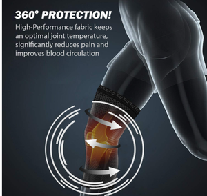 Rodillera de Compresión: La Mejor Rodillera para Hombres y Mujeres, Soporte para Correr, Baloncesto, Levantamiento de Pesas y Entrenamiento en el Gimnasio - Product Image 2