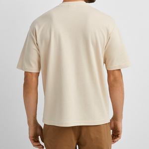 Camisetas de Algodón Personalizadas al por Mayor, Fabricante OEM, Proveedor, Tejido de Punto Jersey de 220 GSM, Fabricación de Ropa al por Mayor con Marca Privada - Product Image 4