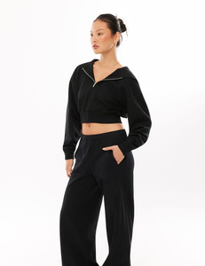 Camiseta Corta de Verano para Mujer, Tejida, de Manga Corta, Estilo Urbano, Sexy, con Capucha, Ajustada, Transpirable, Ecológica, con Estampado de Logotipo - Product Image 2