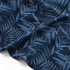 Tissu en satin de coton et soie à imprimé floral, tissé, léger, résistant au rétrécissement, couleur personnalisée pour vêtements et costumes - Product Image 2