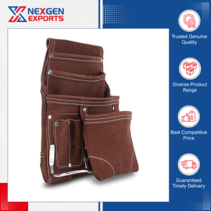 Bolsa de Herramientas de Cuero PU Hecha a Mano, Multibolsillos, de Calidad Inigualable y Altamente Duradera, al Mejor Precio de Mercado - Product Image 3