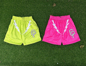 กางเกงขาสั้นผู้ชายคุณภาพสูง ผ้าโพลีเอสเตอร์ตาข่าย 100% สกรีนโลโก้ได้ตามต้องการ กางเกงขาสั้นพิมพ์ลายไซส์ใหญ่สำหรับฤดูร้อน ลายเพสลีย์ - Product Image 5