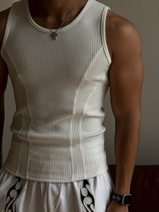 Unisex Adult Tank Tops-Bamboo/Cotton Blend Breathable & Quick Dry Animal/Leopard Print Fitted/Regular Fit Summer/Autumn - Product Image 2